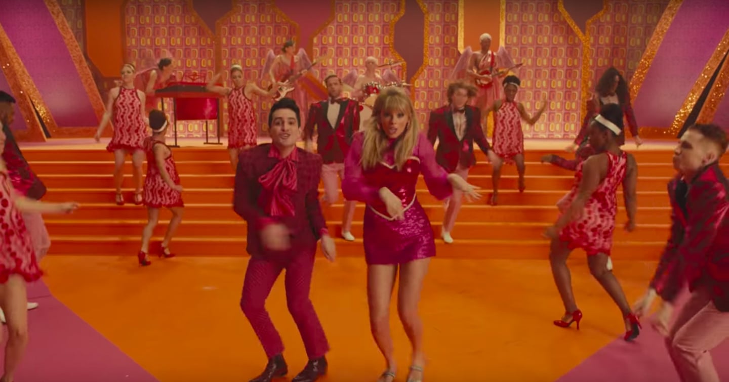 You Can T Stop The Beat 28 Hidden References In Taylor Swift S Fun Filled Me Music Video With Brendon Urie Popsugar Entertainment Photo 24