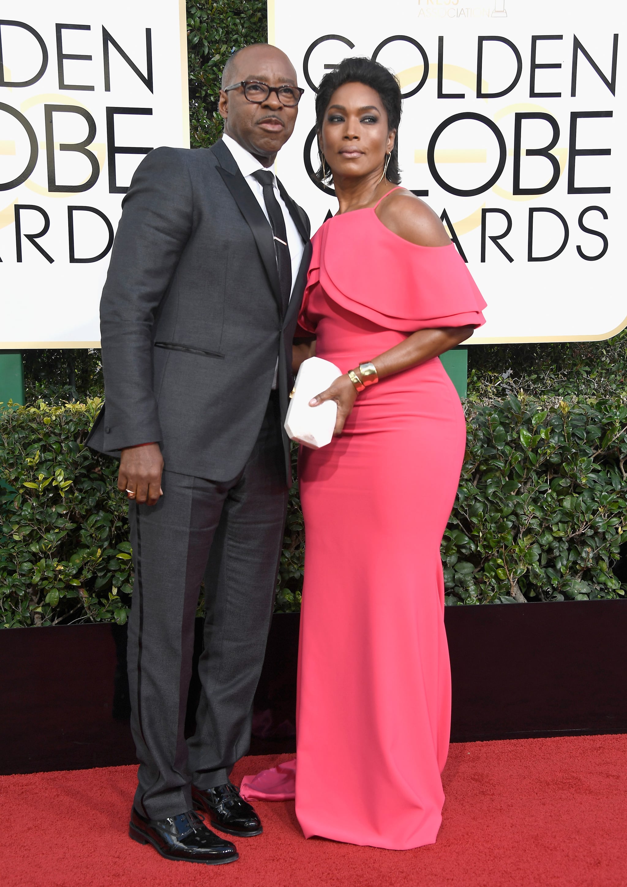 Courtney B. Vance and Angela Bassett The Golden Globes Doubled as a Romantic Night Out For