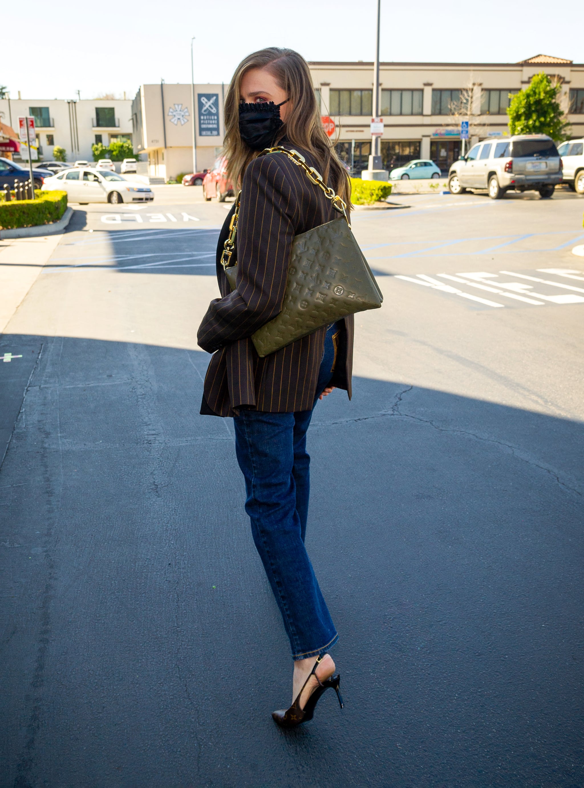 Celebrities Carrying Louis Vuitton s Coussin Bag POPSUGAR Fashion