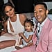 Chrissy Teigen and John Legend LVE Rosé Party June 2018