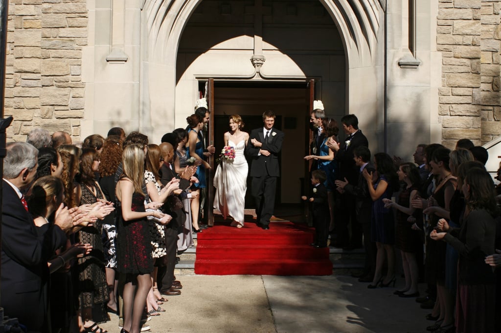 Lucas and Lindsey's Wedding One Tree Hill Wedding Pictures POPSUGAR