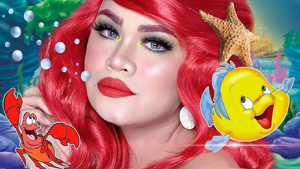 DISNEY PRINCESS : THE LITTLE MERMAID ''ARIEL'' MAKEUP TUTORIAL (Philippines) - Sandee Proud