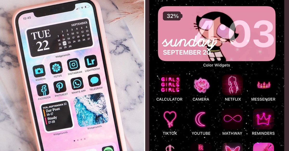 Featured image of post Home Screen Layout Color Home Screen Layout Ios 14 Aesthetic Ideas - The trick to this is using apple&#039;s shortcuts app as for some this will totally negate the aesthetic benefits of custom app icons.