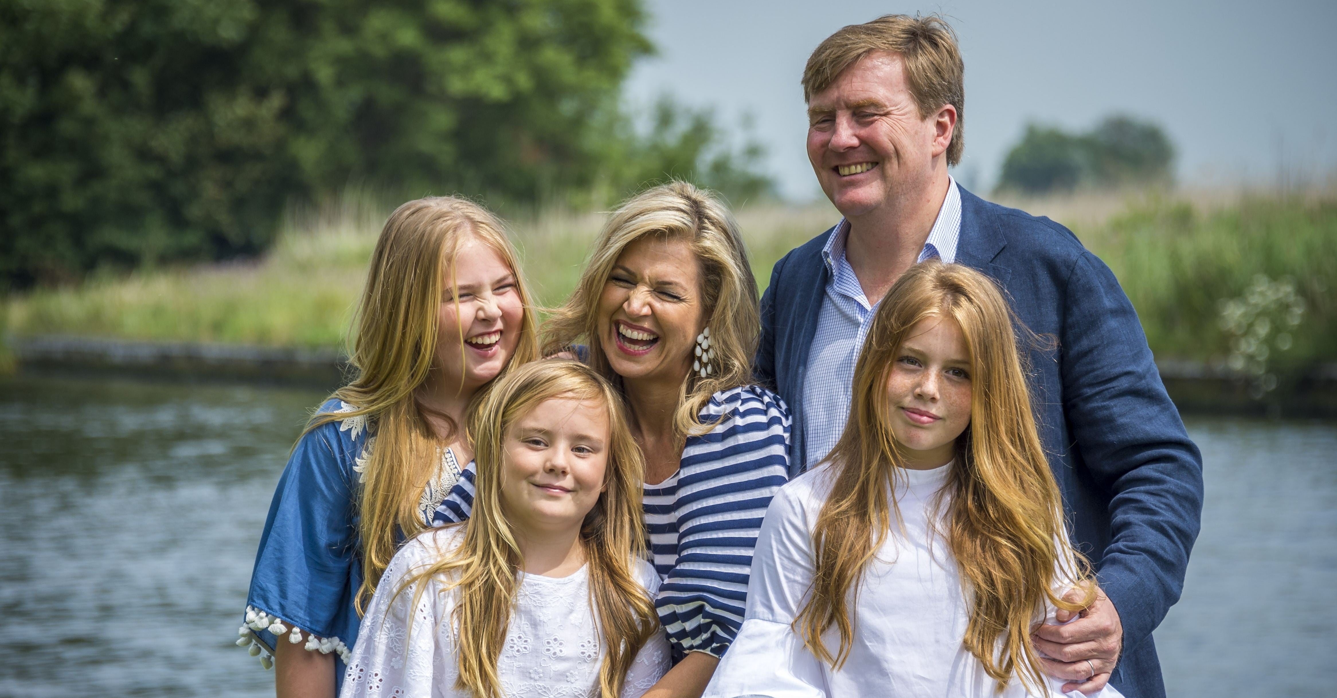Queen Maxima and Dutch Royal Family Summer Portraits 2017 | PS Latina