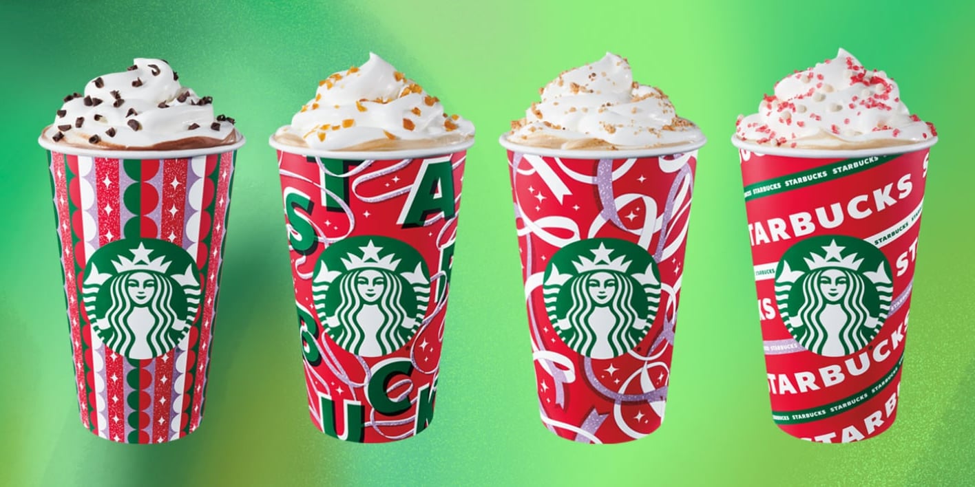 Disney Is Releasing a Candy Cane Starbucks Christmas Cup for 2023 - Let's  Eat Cake