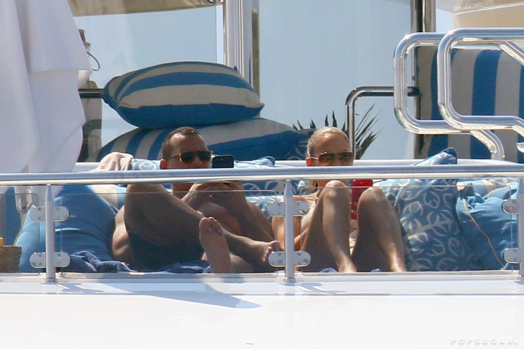 Jennifer Lopez and Alex Rodriguez in France June 2017