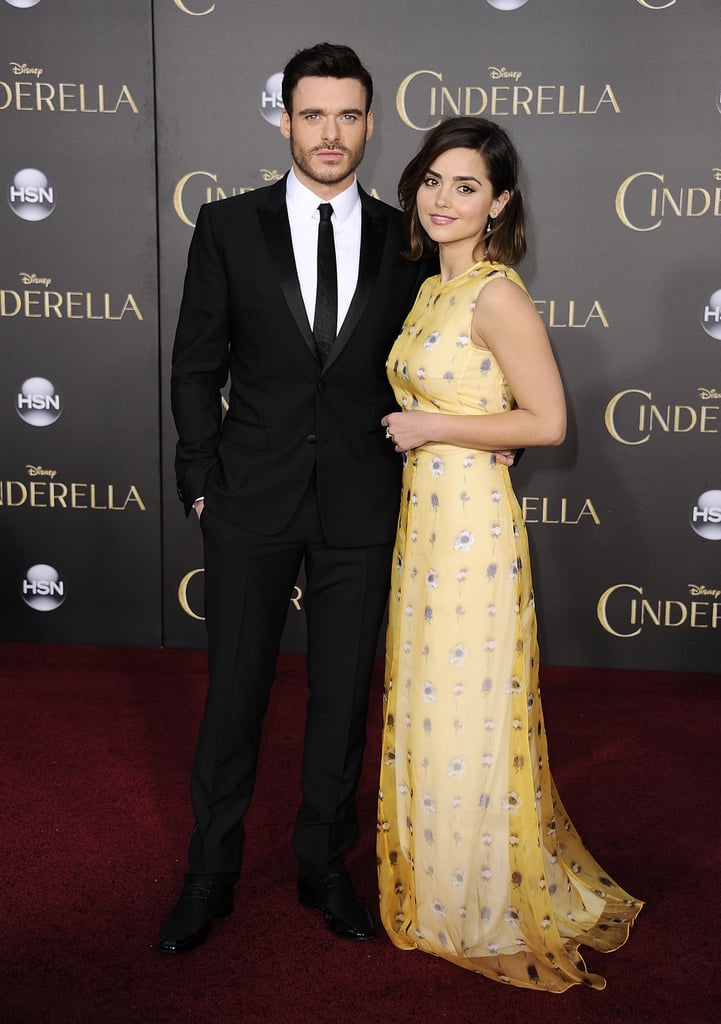 Richard also walked the red carpet with his girlfriend, actress Jenna Coleman.