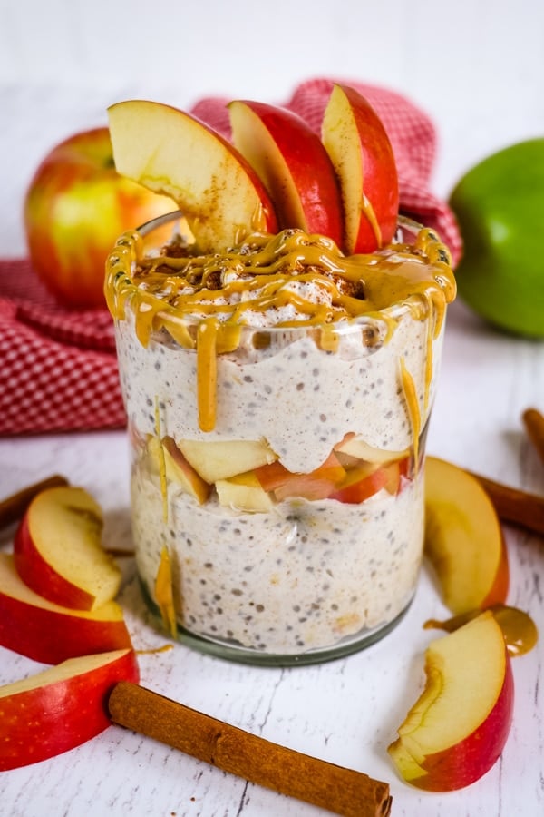 Apple Cinnamon Overnight Oats