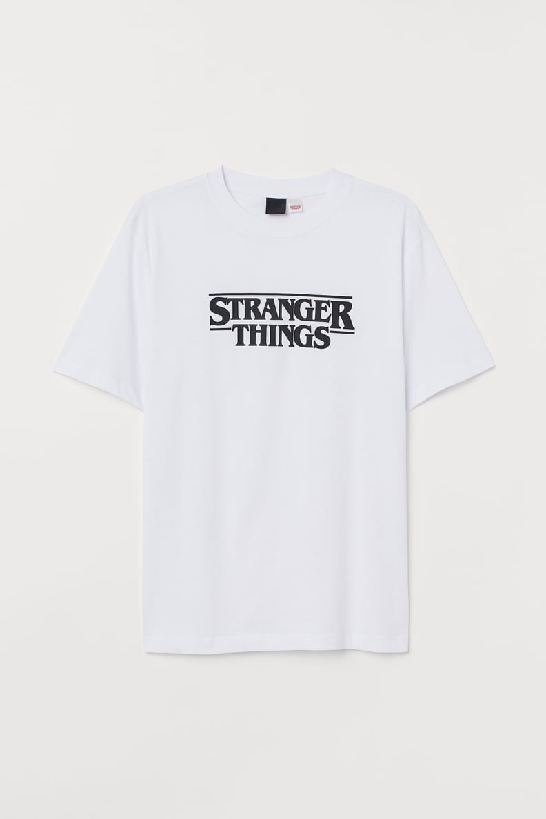 Stranger Things x H&M T-Shirt With Printed Design