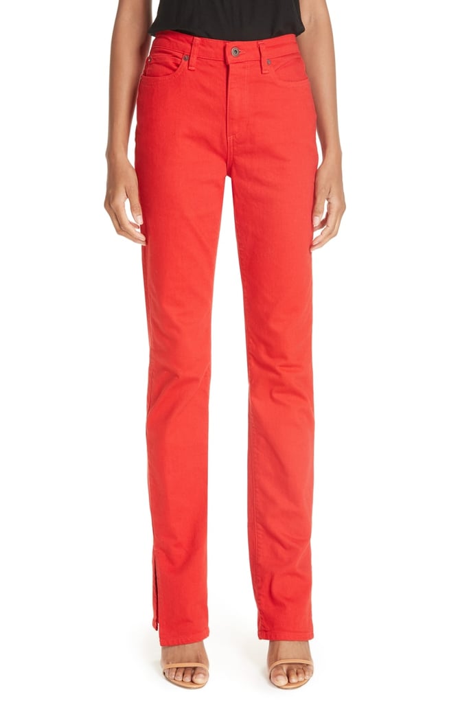 Simon Miller Slit Cuff Slim Leg Jeans