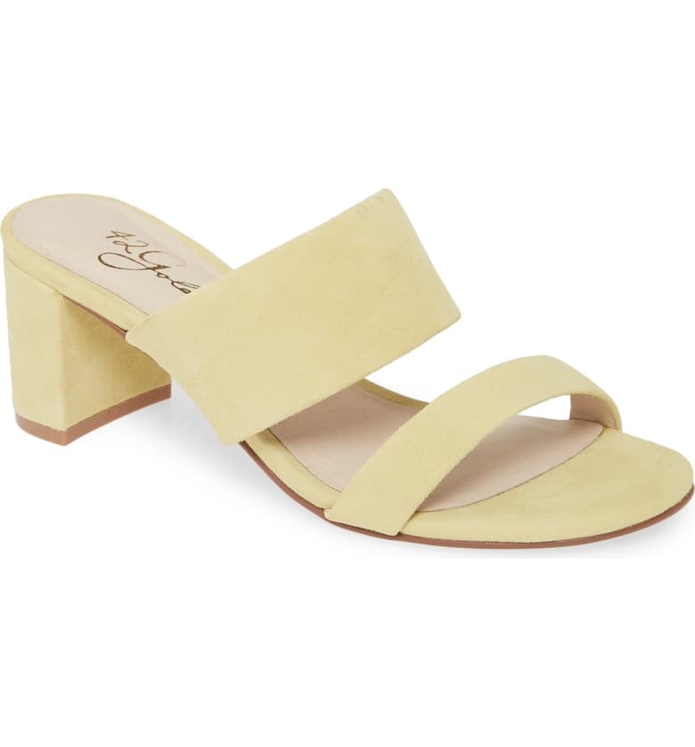 42 Gold Liya Slide Sandals