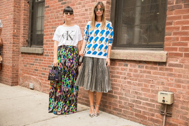 Flashy, Flouncy Skirts, a Comfortable Top, and Your Sunglasses