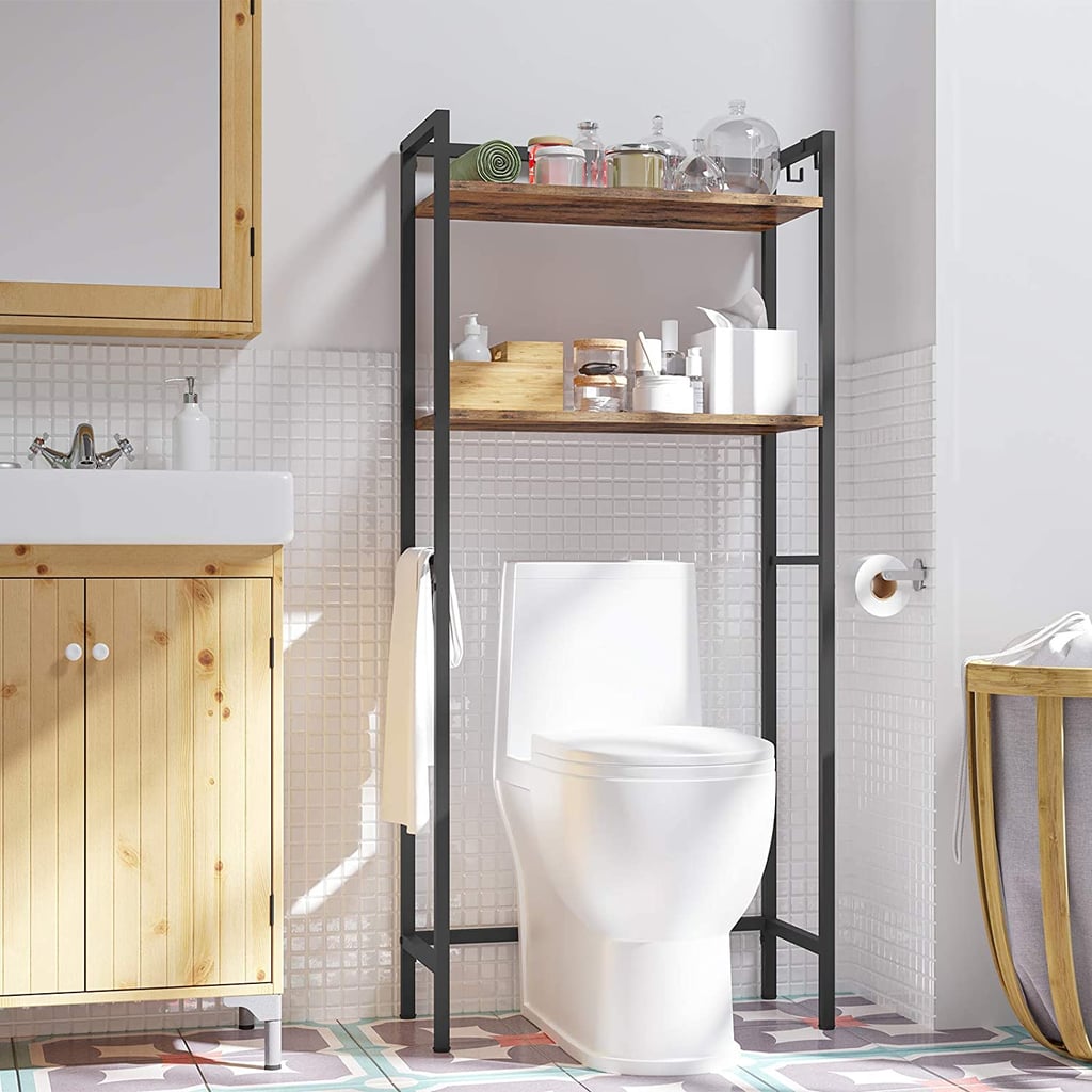 Over-the-Toilet Shelf: Hoobro Over the Toilet 2-Tier Bathroom Space Saver