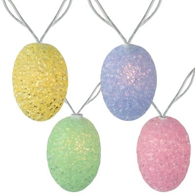 Pastel Easter Egg String Lights