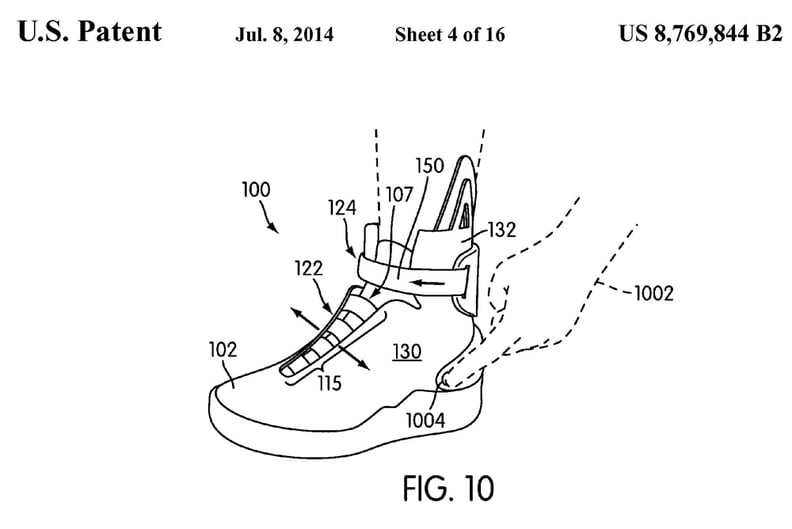 Nike's Patented Power Laces