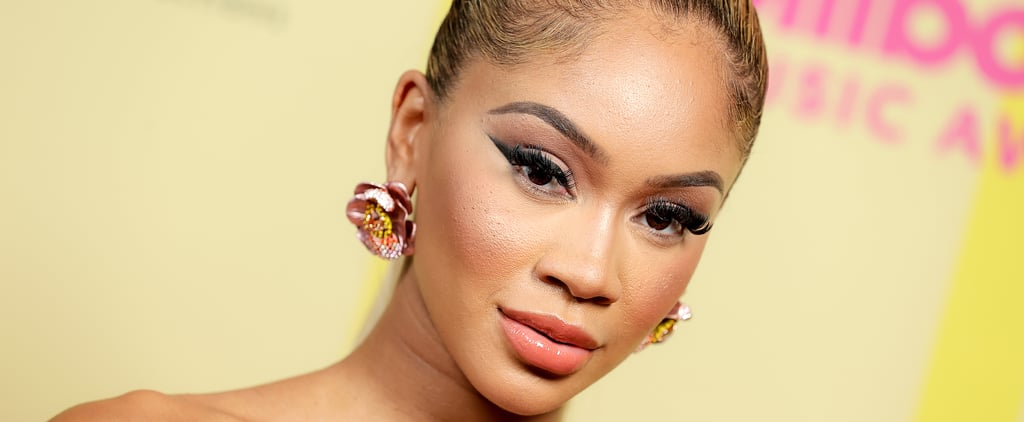 Saweetie's Bright Blue String Bikini Can Only Be Described as Icy