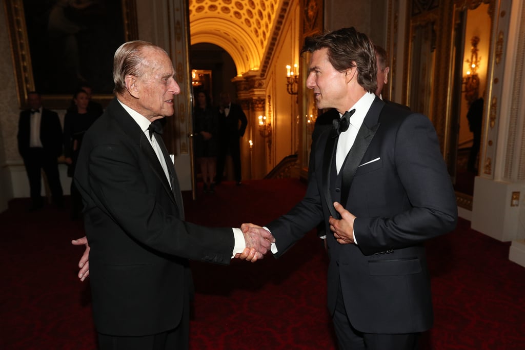 Tom Cruise Meeting Prince Philip in London March 2017