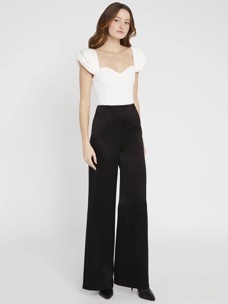 Alice Olivia Mateo Puff Sleeve Jumpsuit We re Giving You Early