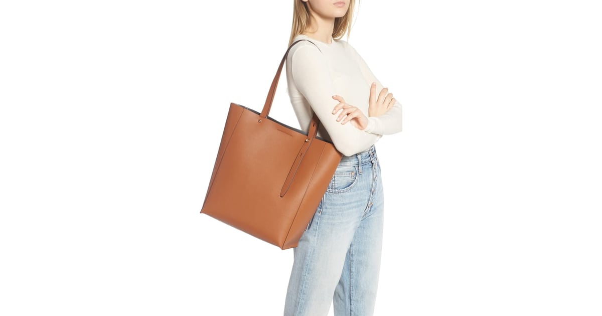 rebecca minkoff leather tote