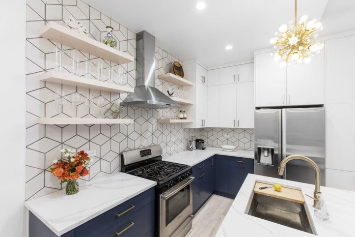 2019 Home Trend: Blue Kitchens