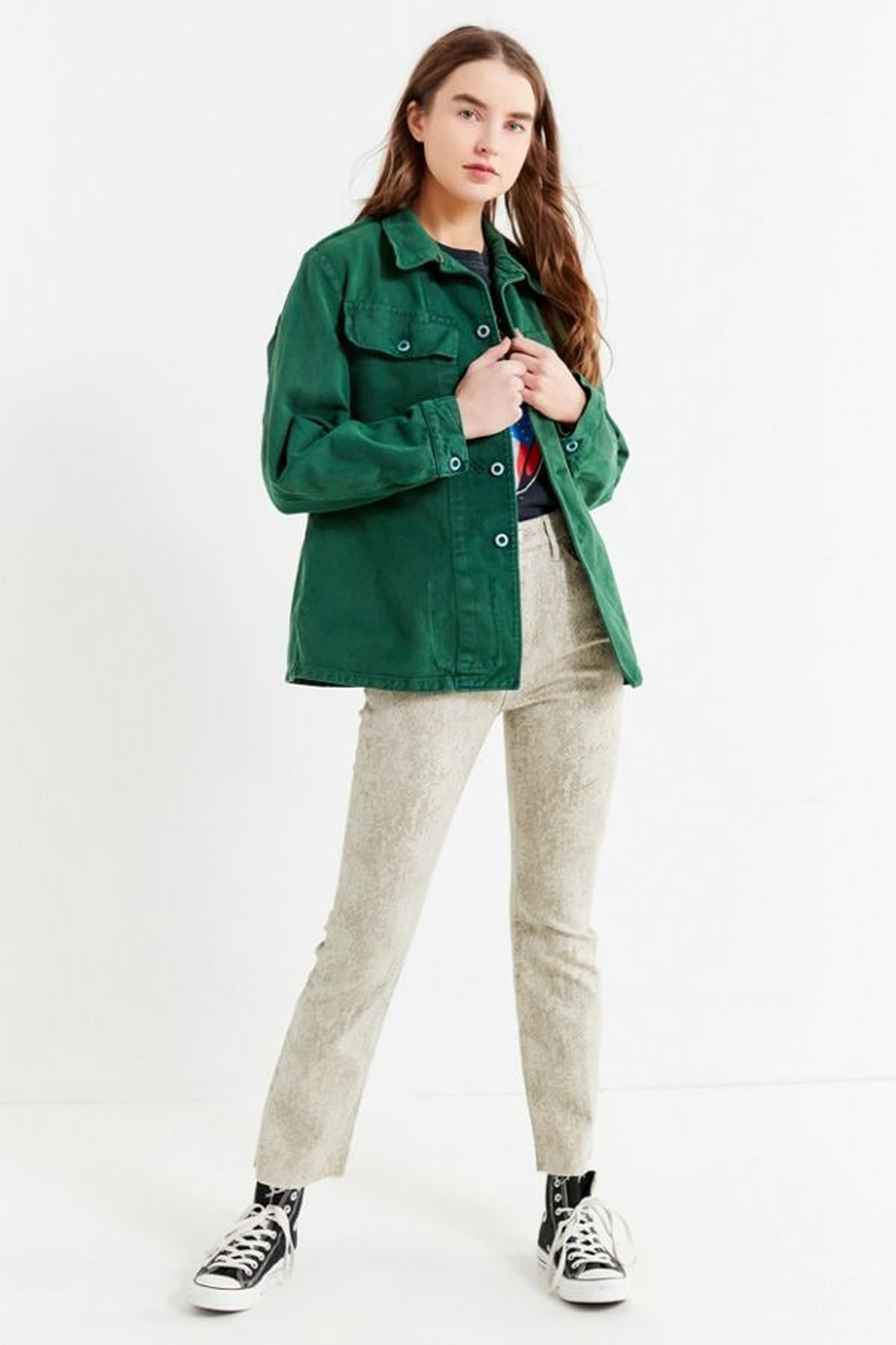 Stylish Outfit Ideas For a Denim Jacket | POPSUGAR Fashion