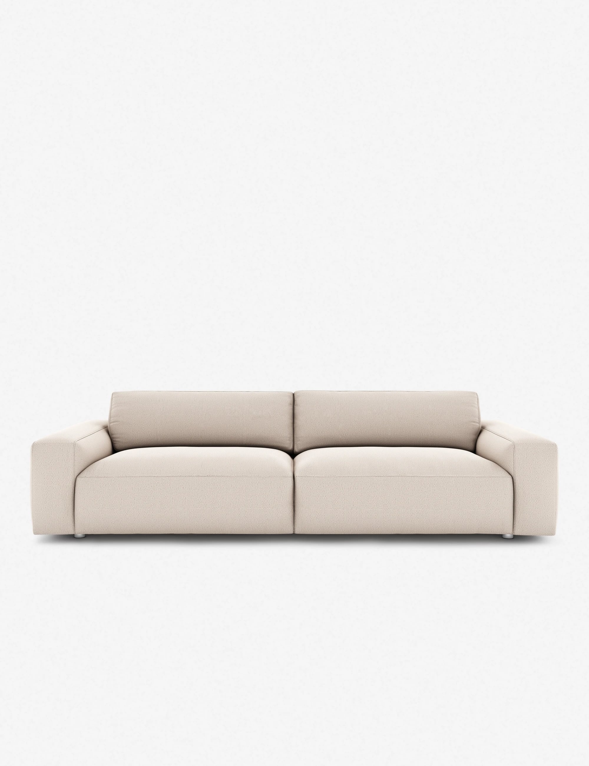 Low profile clearance settee