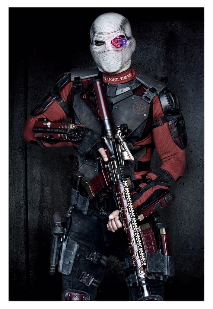 Will Smith looks, well, deadly as Deadshot.