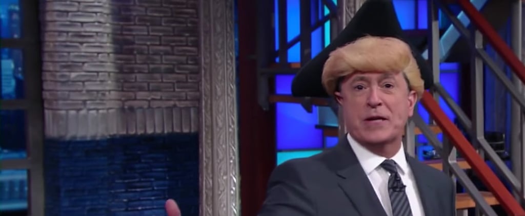 Stephen Colbert Makes Fun of Donald Trump's Hamilton Tweets