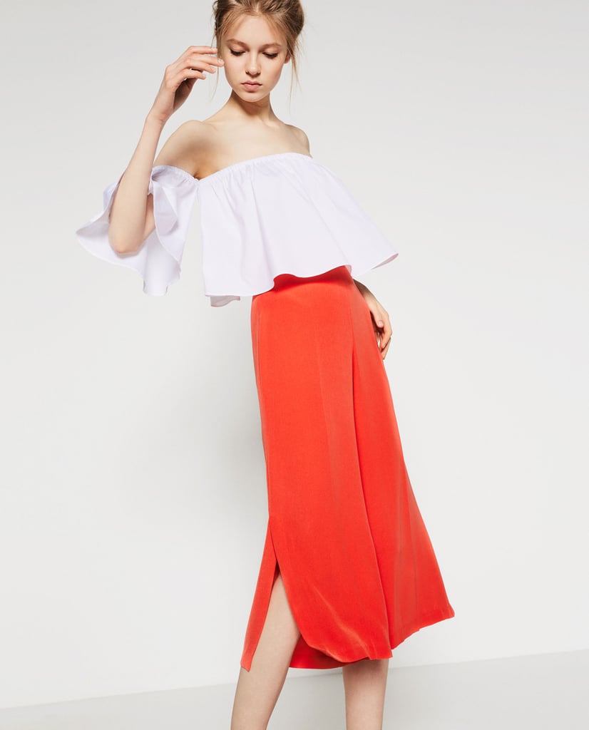 Zara Culottes With Slits ($36)