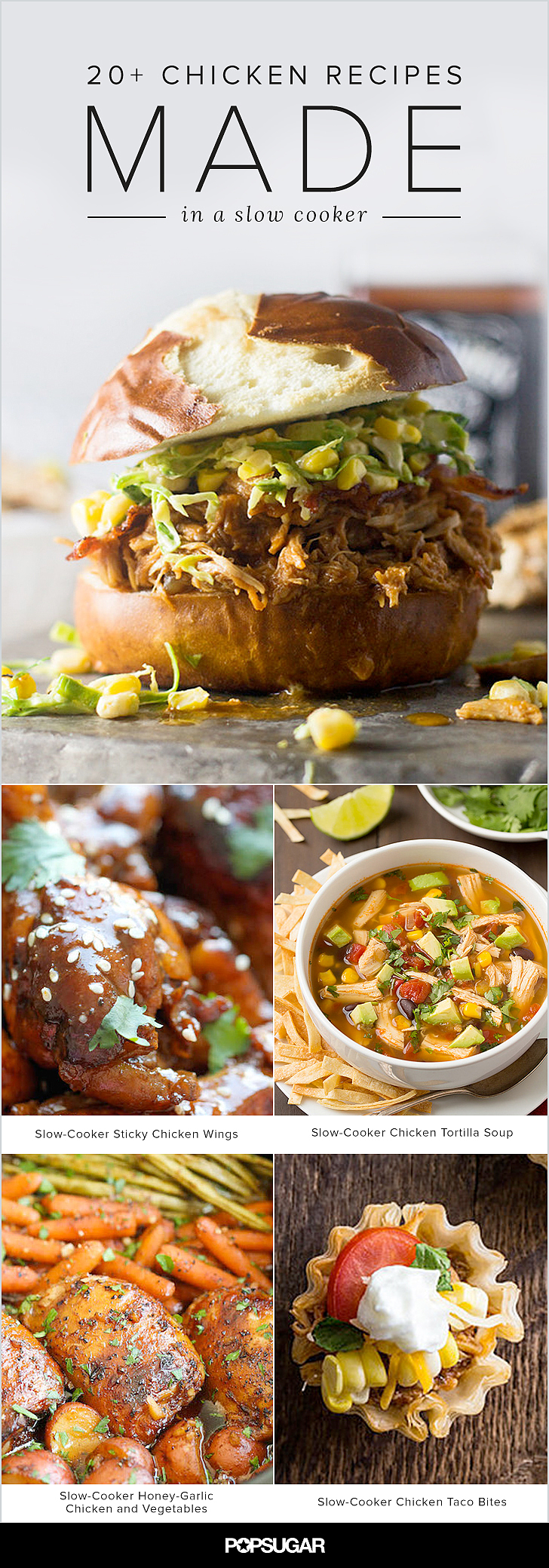 Get the recipes: slow cooker chicken recipes