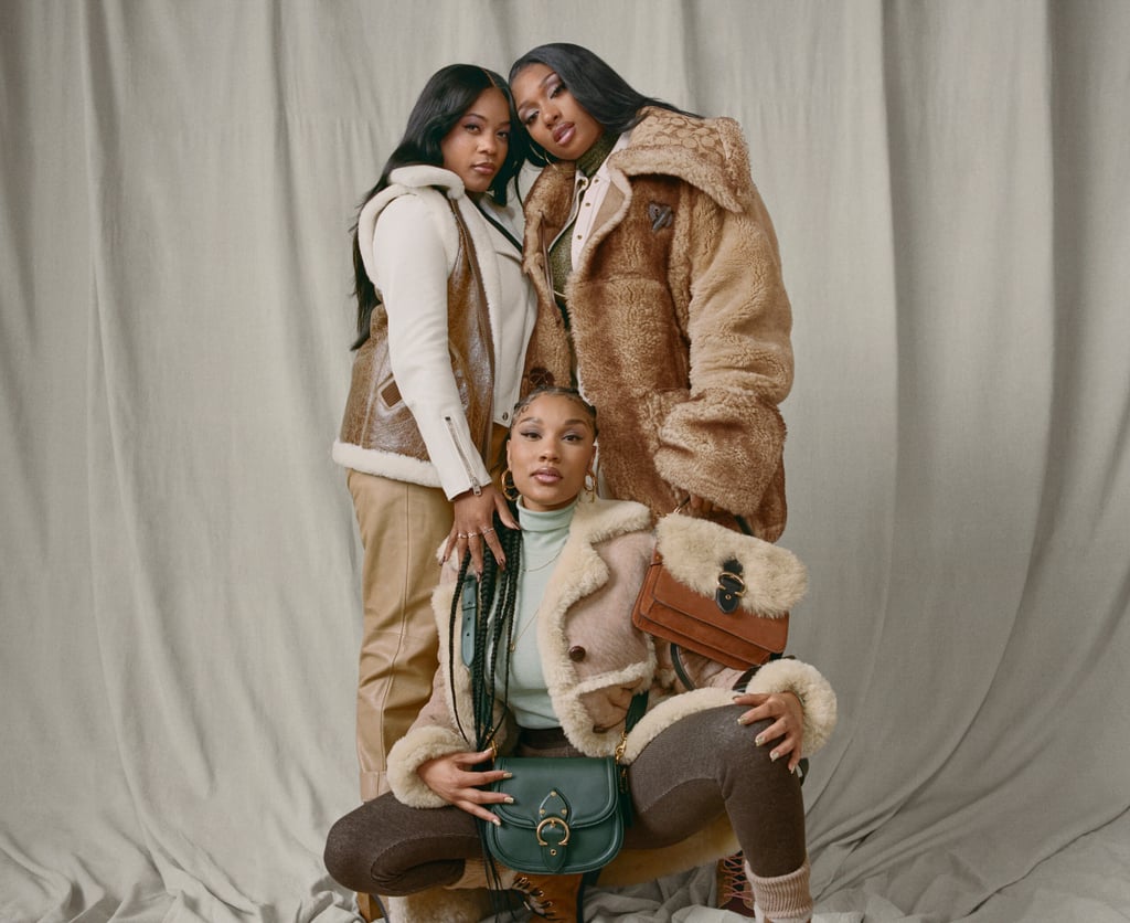 Megan Thee Stallion and Pardi Fontaine Model For Coach