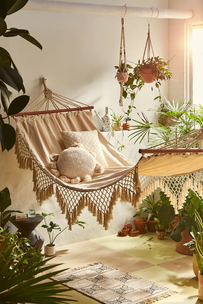 A Cozy Hammock: Boho Fringed Outdoor Hammock