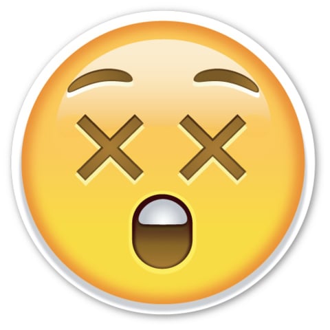 Interpretation: "Eek, I just saw something X-rated ...