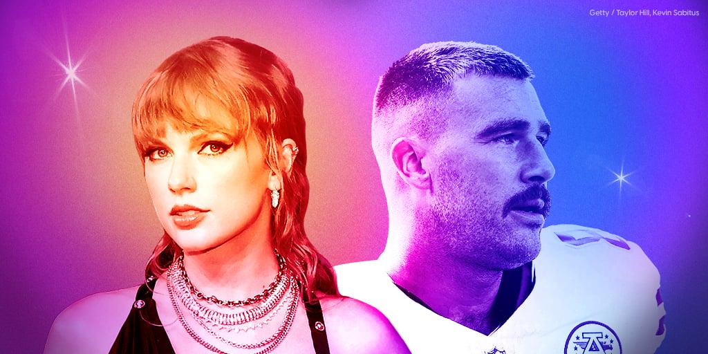 Taylor Swift and Travis Kelce's Love Is Written in Their Aura Colors