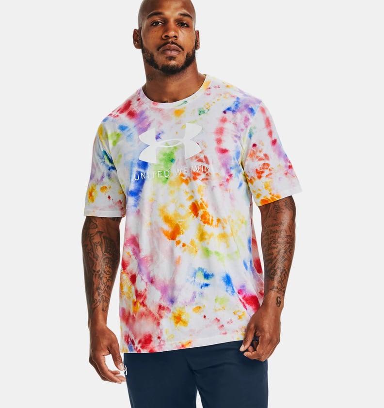 UA UWW Pride Tie Dye Short Sleeve