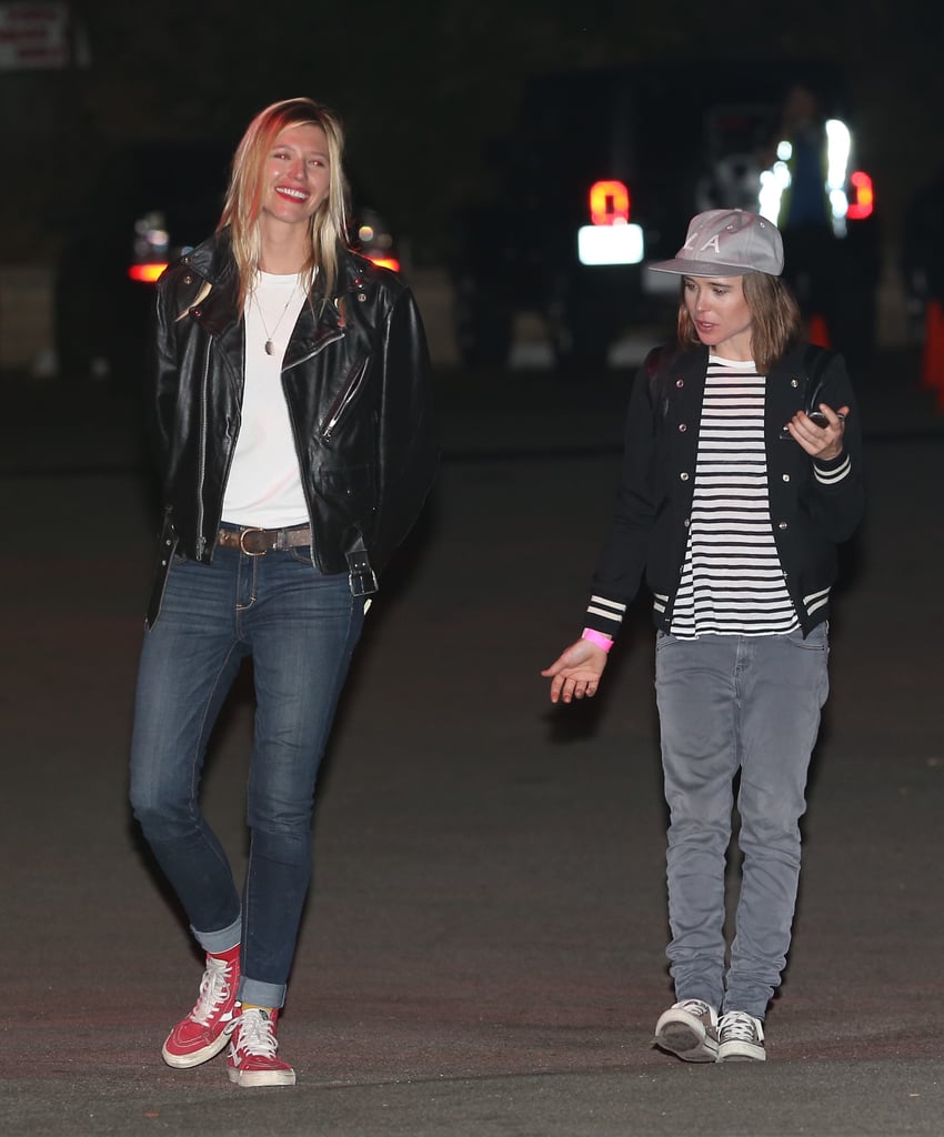 Ellen Page and Samantha Thomas