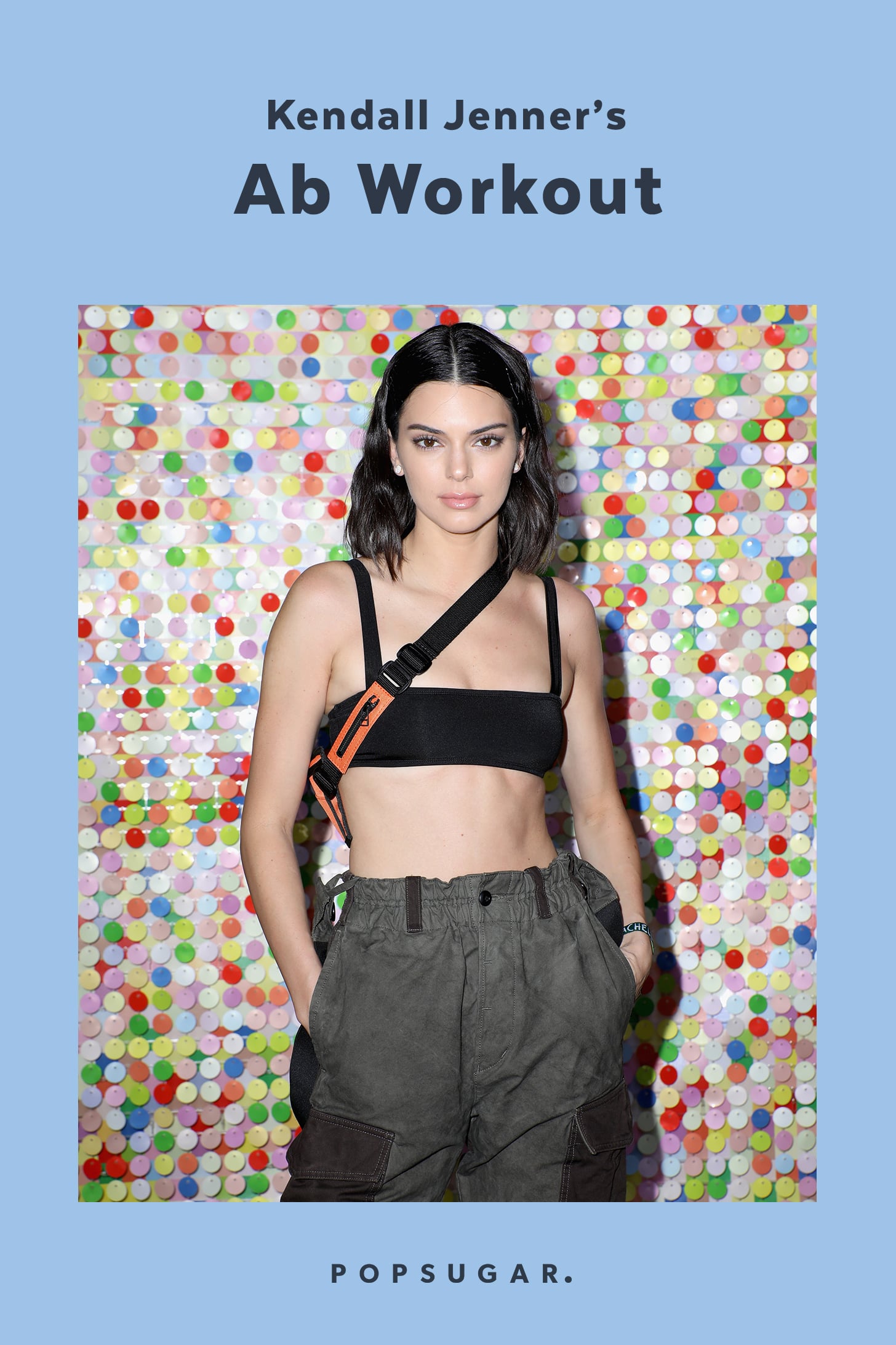 Kendall Jenner Ab Workout Popsugar Fitness