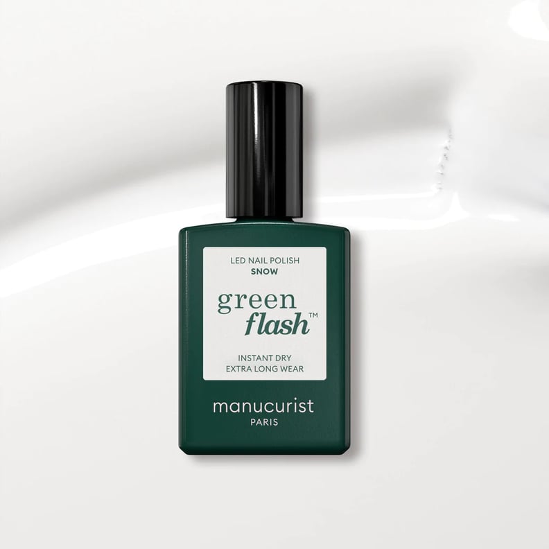 Green Flash LED Snow Nail Polish