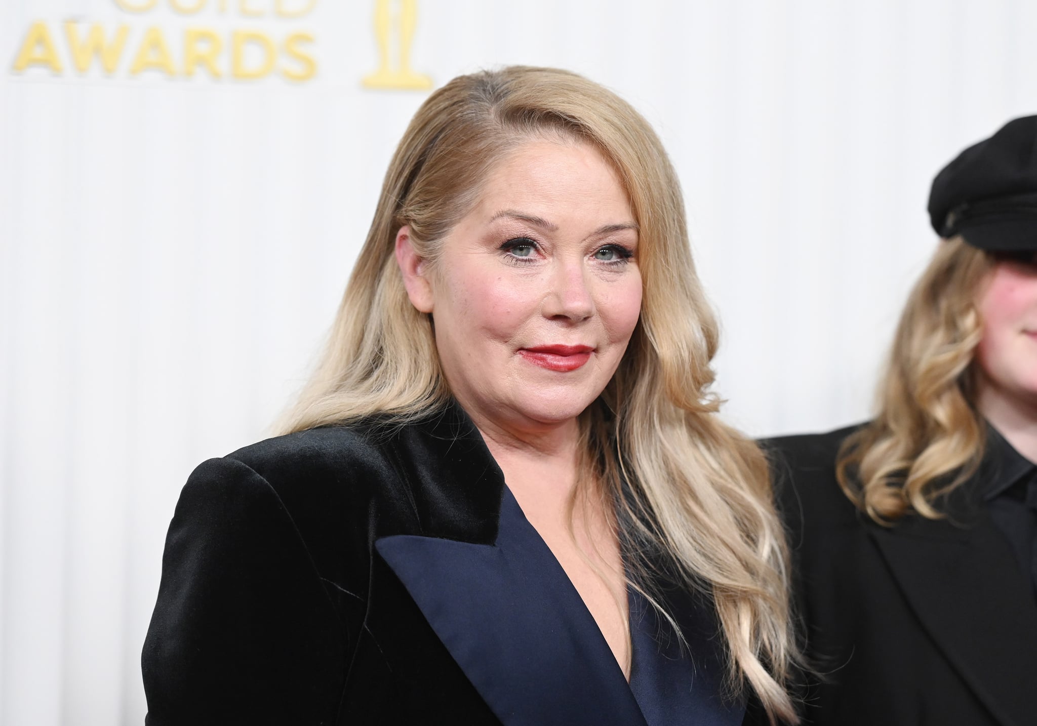 Christina Applegate at the 29th Annual Screen Actors Guild Awards held at the Fairmont Century Plaza on February 26, 2023 in Los Angeles, California. (Photo by Gilbert Flores/Variety via Getty Images)