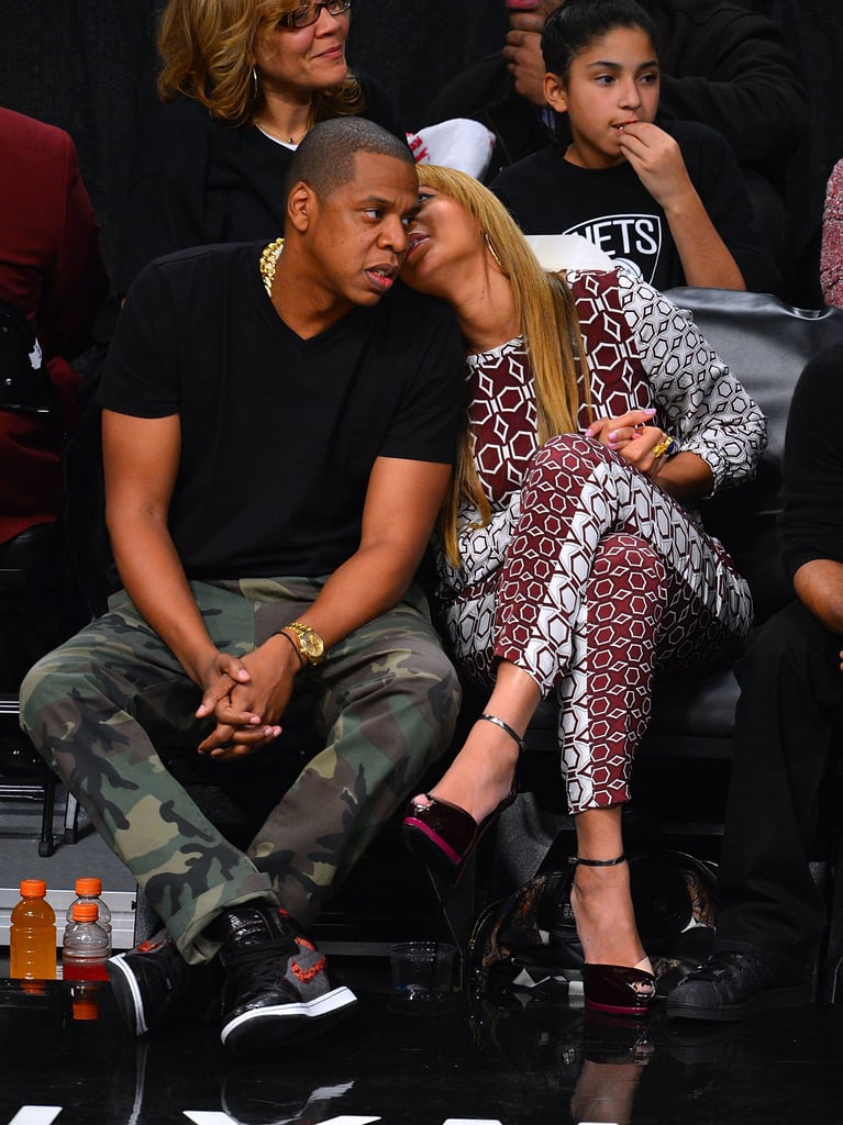 They showed PDA at the Barclays Center in November 2012.