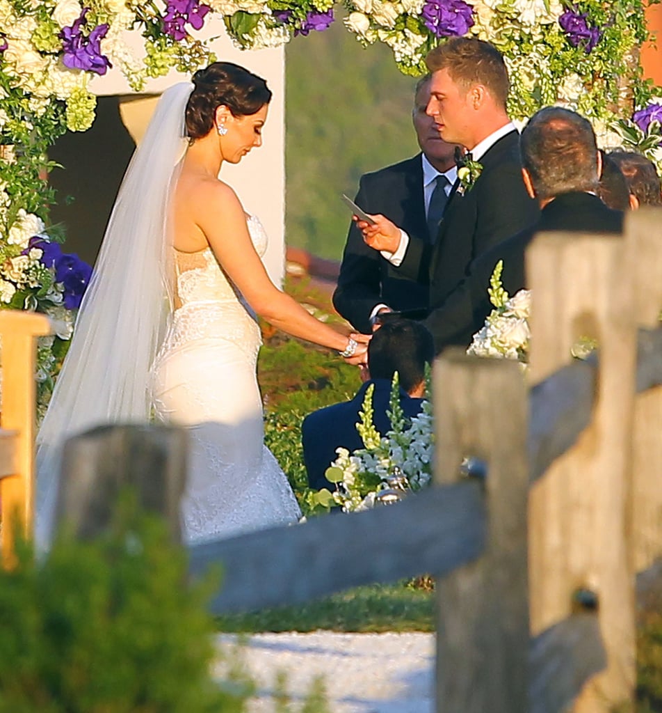 Nick Carter's Wedding Pictures in Santa Barbara