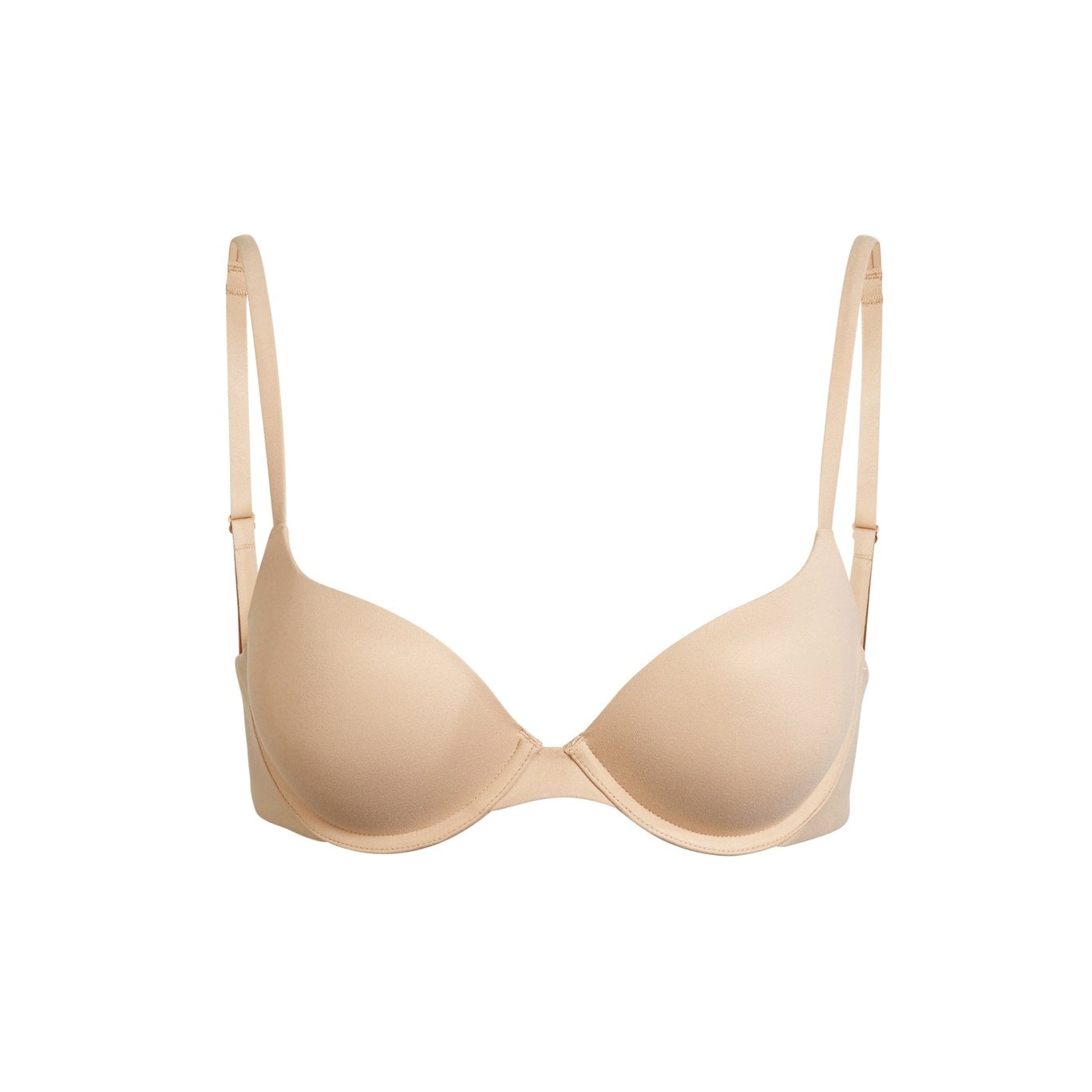 Skims T-Shirt Push Up Bra- Clay, Kim Kardashian Restocks Her Favourite  Skims Collection For the First Time Since Launch