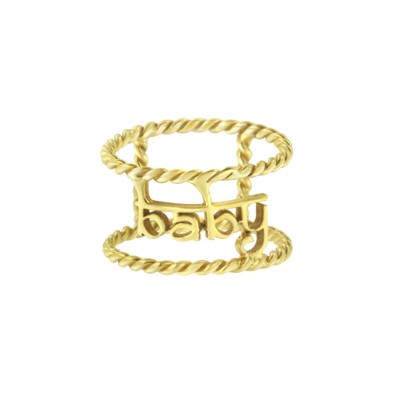 Aaryah Baby Twisted Wire Ring