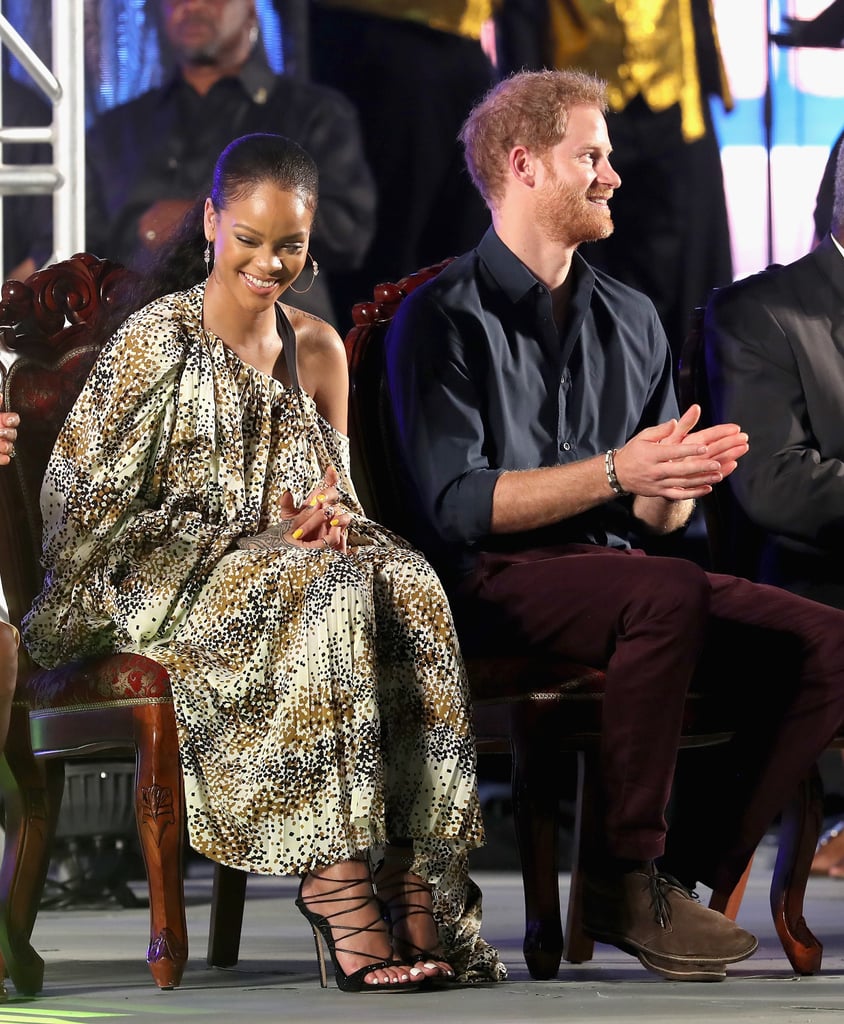 Prince Harry Meeting Rihanna in Barbados 2016