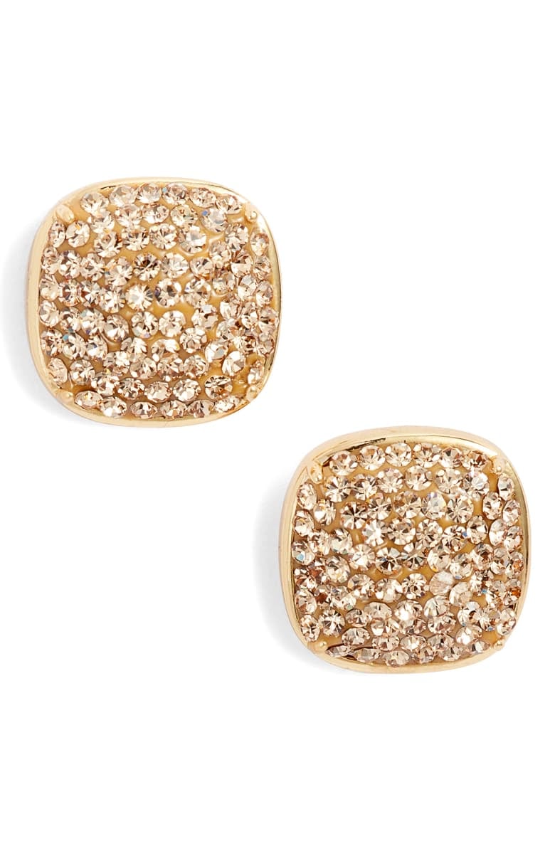 Kate Spade New York Pavé Square Stud Earrings