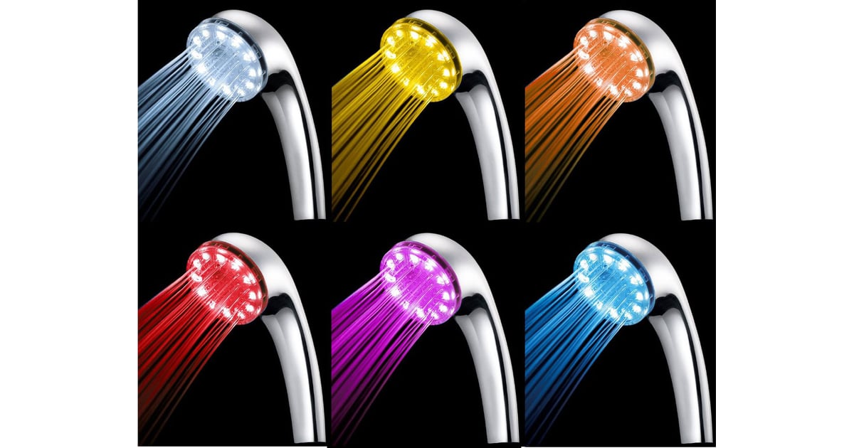 LED shower light (50) HighTech Gadgets For the Bathroom POPSUGAR