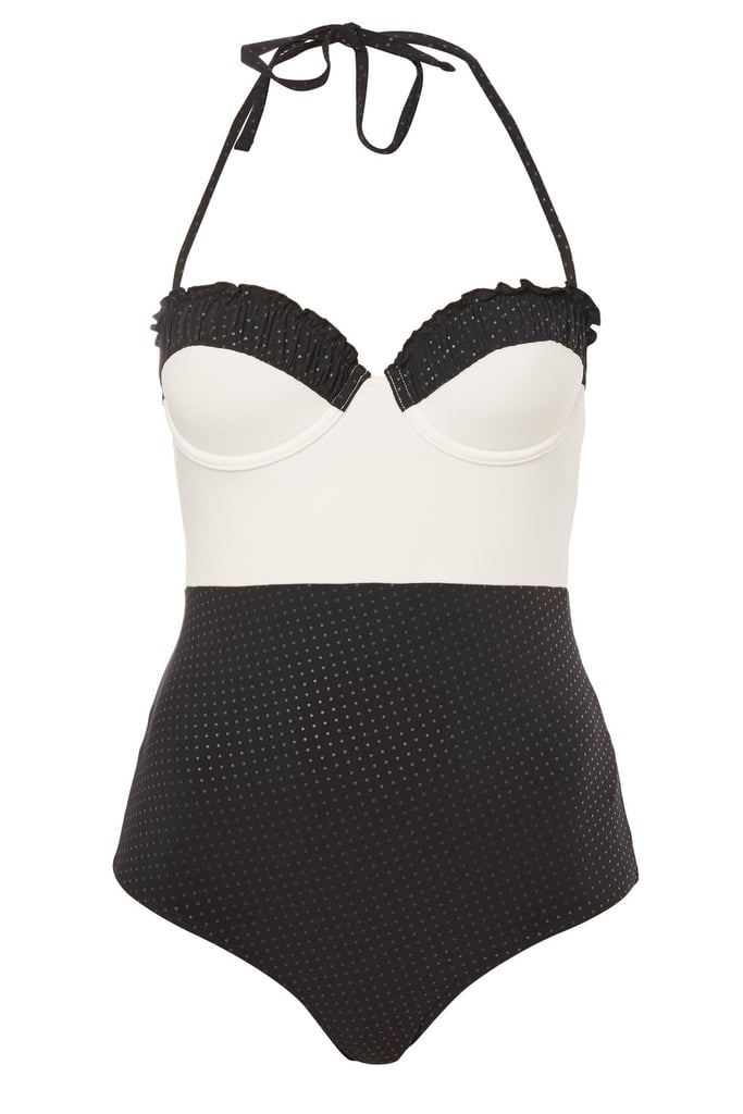 Topshop Structured Swimsuit