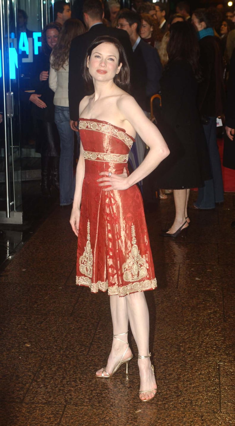 Renée Zellweger Was the First to Wear a Marchesa Design on the Red Carpet in 2004