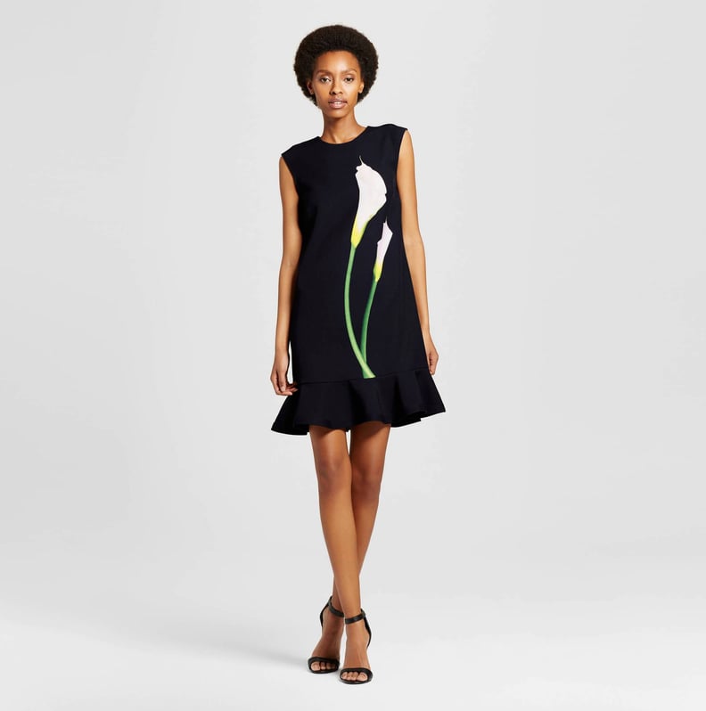 Victoria Beckham For Target Calla Lily Ruffle Hem Dress