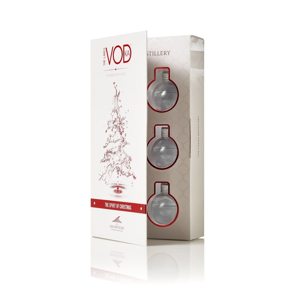 The Lakes Vodka Bauble Gift Set ($39)